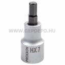 PROXXON Imbusz dugókulcs bitfejjel 1/2", HX7x55mm (23478)