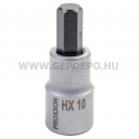 PROXXON Imbusz dugókulcs bitfejjel 1/2", HX10x55mm (23480)