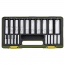 PROXXON Dugókulcs készlet 1/4",1/2", hosszított, 4-24mm, 20db-os (23292)