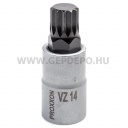 PROXXON Dugókulcs bitfejjel 1/2", VZ14x55mm (23327)