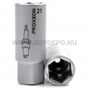 PROXXON Gyújtógyertya dugókulcs 1/2", 21mm (23444)