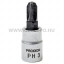 PROXXON Dugókulcs bitfejjel 1/4", PH3x33mm (23732)