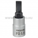 PROXXON Dugókulcs bitfejjel 1/4", lapos, FD5,5x33mm (23739)