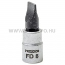 PROXXON Dugókulcs bitfejjel 1/4", lapos, FD8x33mm (23742)