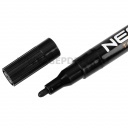 NEO TOOLS fekete jelölőfilc, normál hegyű 4db