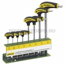 PROXXON T-szárú imbuszkulcs készlet HX2-10, 8db-os (22650)