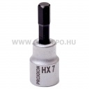 PROXXON HEX Dugókulcs bitfejjel 3/8", HX7x50mm (23579)