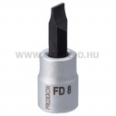 PROXXON Dugókulcs bitfejjel 3/8", lapos, FD8x50mm (23593)