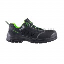 Cipő Urgent 209 S1 44 fekete/lime