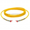 Wagner nagynyomású tömlő DN4 25 MPa 1/4" NPSM 7.5 m