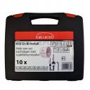 Abraboro HSS-Co lyukfűrész készlet - 15 részes, kofferben
