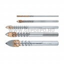 Makita üveg- és csempefúró lapolt készlet 3, 5, 6.5, 10, 13 mm