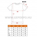 NEO TOOLS női póló sötétszürke L/40