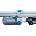Makita CL004GZ akkus porszívó géptest fehér ciklon tartályos 40V max XGT BL