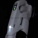 Makita CL004GZ akkus porszívó géptest fehér ciklon tartályos 40V max XGT BL