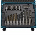 Makita 65db-os fúró-csavarbehajtó készlet MAKPAC kofferben