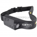 Extol LED fejlámpa COB+XPE 350 lumen