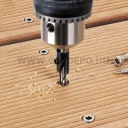 wolfcraft Elöfúró süllyesztövel 3.2-12mm 45°