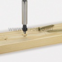 wolfcraft hatszög befogású süllyesztőfúró 3-8 mm