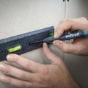 wolfcraft jelölő vízmérték süllyesztett kötődobozokhoz