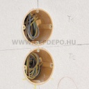 wolfcraft jelölő vízmérték süllyesztett kötődobozokhoz