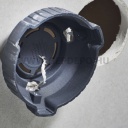 wolfcraft Gipszkartondoboz beépítö készlet elektromos szereléshez, 3 részes