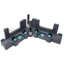 wolfcraft Állítható gérvágóláda szögfelezövel PRO, 120 mm