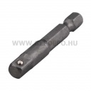 wolfcraft Hatszögszárú adapter 10mm dugókulcshoz, 65mm