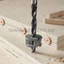 wolfcraft Fatipli készlet jelölövel, fúróval, mélységállítóval 6mm