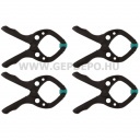 wolfcraft 4 db Microfix rugós szorító