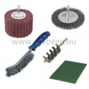 Wolfcraft Fémfelület-csiszoló készlet 5 részes