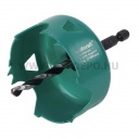 wolfcraft Lyukfürész központfúróval, szénacél, O65mm