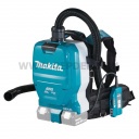 Makita DVC265ZXU akkus háti porszívó géptest AWS technológiával BEMUTATÓ DARAB