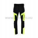 Sara Comfort Winter bélelt SoftShell Deréknadrág fekete-sárga XL