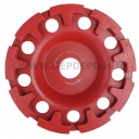 Diatech CCW125ECO-P piros kétsoros csiszolótányér GépDepo.hu