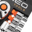 NEO TOOLS 1/4" dugókulcs készlet 14 részes