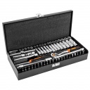 NEO TOOLS 1/4" dugókulcs és bit készlet 63 részes