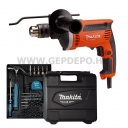 Makita MT M8100KX2 ütvefúró 25 részes tartozék készlettel