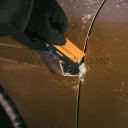 Fiskars Plus autós hóseprű és jégkaparó hosszított nyéllel