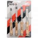 YATO Favéső készlet 4 részes (10-16-20-25 mm)