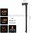 Fiskars A26 rönkhasító fejsze 1830g