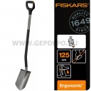 Fiskars Comfort ásó, hegyes