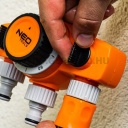 NEO Mechanikus öntözőidőzítő óra, 3 utas, max.120perc