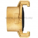 NEO Réz gyorscsatlakozó, belső menetes, körmös, bajonett záras 1"