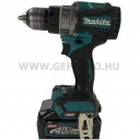 Makita DF001GM201 akkus fúró-csavarbehajtó MakPac kofferban 40V max XGT (használt-garanciális)