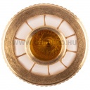 NEO Tömlő gyorscsatlakozó 1/2", vízstoppos, réz