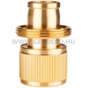 NEO Tömlő gyorscsatlakozó 3/4", réz
