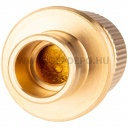 NEO Tömlő gyorscsatlakozó 3/4", vízstoppos, réz