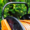 NEO Tömlődob, műanyag, tömlőméret: 1/2" max60m, 3/4" max20 m