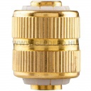 NEO Tömlőtoldó csatlakozó 1/2", réz